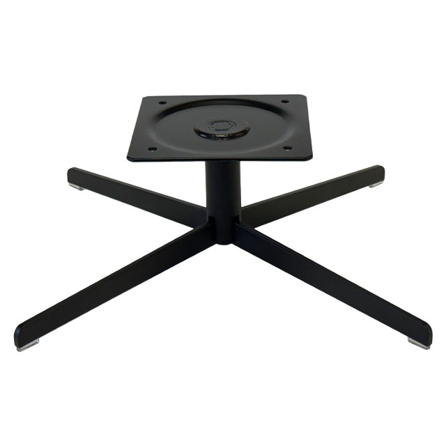 Clockwork Components 4 Pronged Black Swivel Base (code: AL3879MB-A)