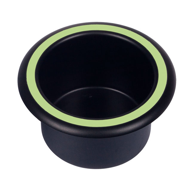 Clockwork Components Black Plastic Cup Holder - Luminescent (code: EM-CUP08)