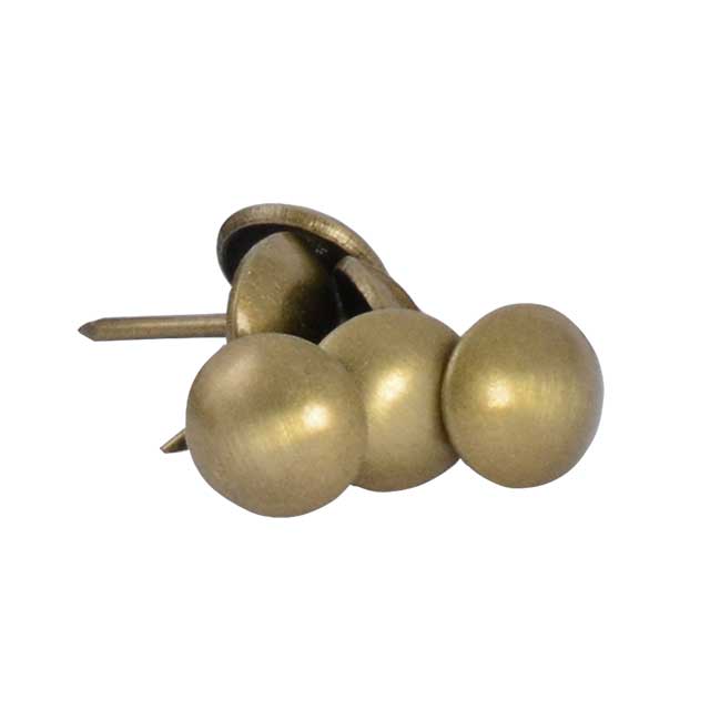 Clockwork Components 11mm Antique Brushed Brass Nail (code: N11-BRS)