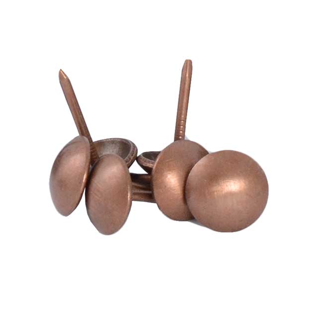 Clockwork Components 11mm Antique Copper Brushed Nail (code: N11-CBR)