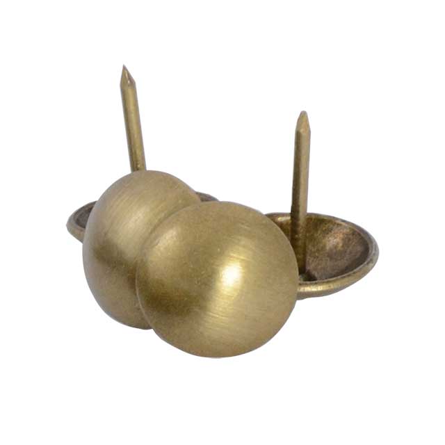 Clockwork Components 16mm Antique Brushed Brass Nail (code: N16-BRS)
