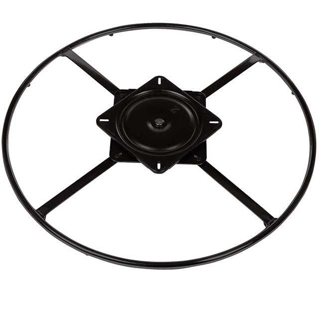 Clockwork Components 34&quot; Swivel Base + 10 1/4&quot; Swivel Plate (code: RCM0034-BLK)