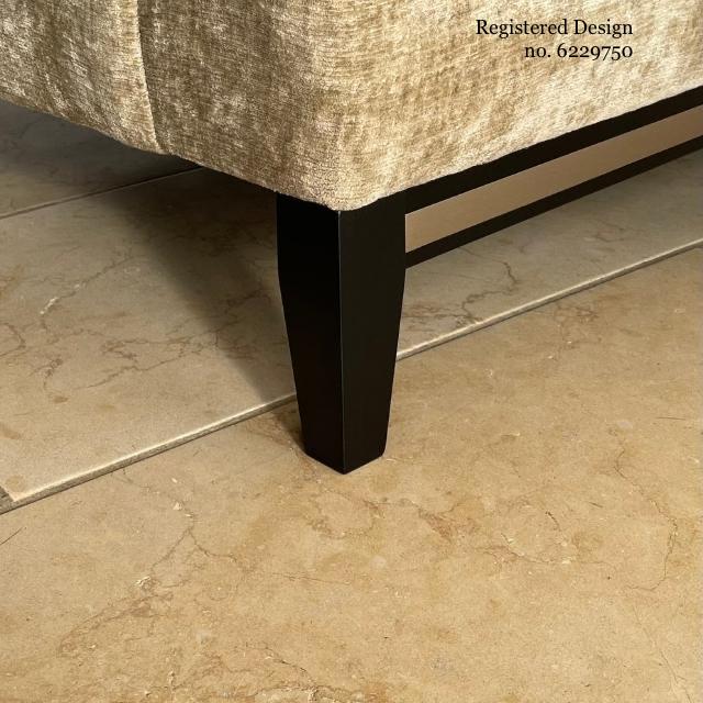 Clockwork Components Wood Plinth-FSCP7410-1956BBZ (code: 3 Seater - Black-Bronze)