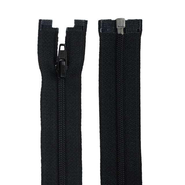 Clockwork Components Black Cut Length Zip No 5 (41cm) (code: ZIP516BLOE)