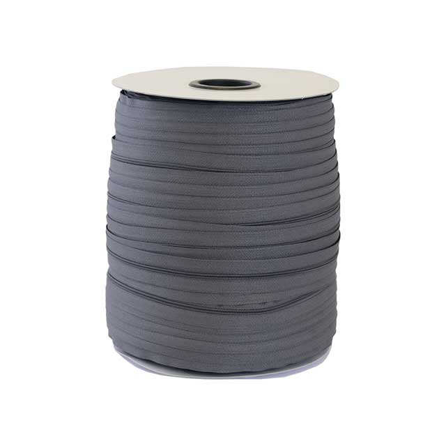 Clockwork Components Grey Continuous Zip No 5 (code: ZIP5CGR)
