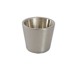 Clockwork Components Round Brushed Nickel Slipper Cup (code: CAS856)