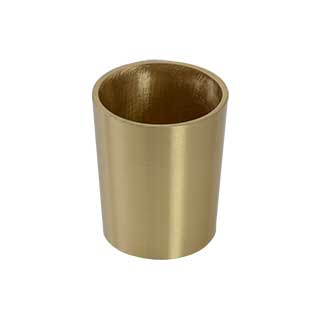 Clockwork Components Round Brushed Brass Slipper Cup (code: CAST1121)