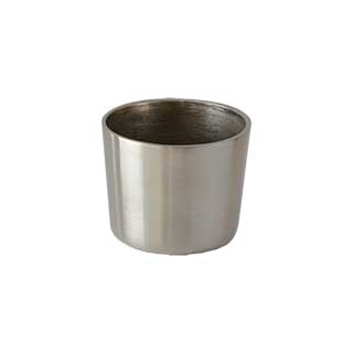 Clockwork Components Round Brushed Nickel Slipper Cup (code: CAST1153)