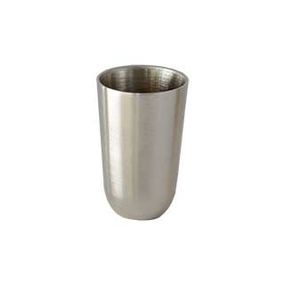 Clockwork Components Round Brushed Nickel Slipper Cup (code: CAST1173)