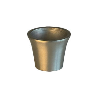 Clockwork Components Large Brushed Nickel Slipper Cup (code: CAST1263)