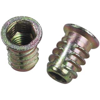 Clockwork Components D NUT - Insert Nut - M8 x 18mm (code: DNUT001)