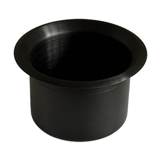 Clockwork Components Black Aluminium Cup Holder (code: EM-CUP11)