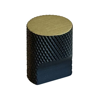Clockwork Components Two Tone Cabinet Knob (code: FIX177-BBR)