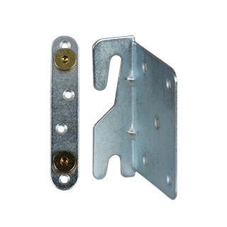 Clockwork Components Bed Corner Bracket - Right (code: FIX572R-SET)