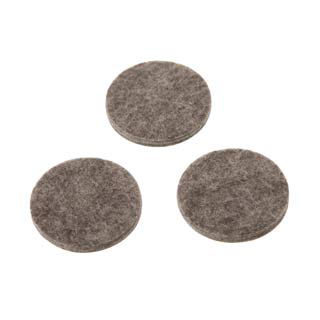 Clockwork Components 45mm Self Adhesive Grey Felt Pad (code: FPSA045-G)