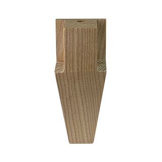 Clockwork Components Centre Leg - Wooden Plinth System (code: FSC7412ASHL)