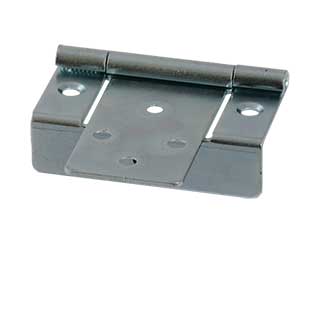 Clockwork Components 50mm Cranked Hinge - Zinc (code: HINGE011)