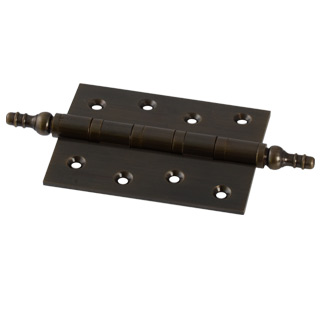 Clockwork Components 100mm Antique Finial Hinge (code: HINGE015)