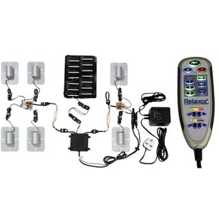 Clockwork Components 6 Motor Massage System + Heat (code: JBR026)