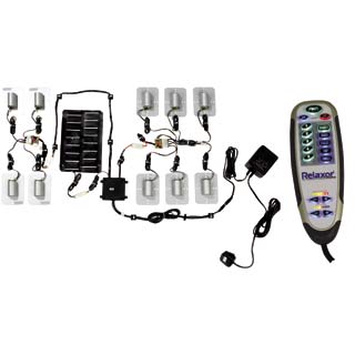 Clockwork Components 10 Motor Massage System + Heat (code: JBR036)