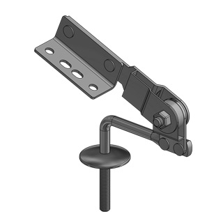 Clockwork Components Headrest Ratchet with variable friction (code: LU-CA05-51)