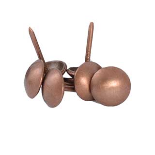 Clockwork Components 11mm Antique Copper Brushed Nail (code: N11-CBR)