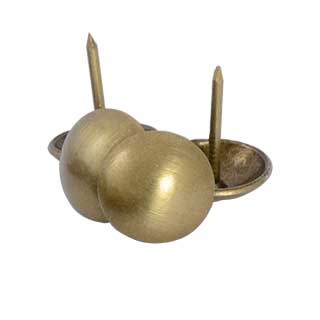 Clockwork Components 16mm Antique Brushed Brass Nail (code: N16-BRS)