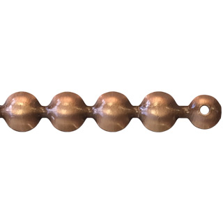 Clockwork Components 11mm Antique Brushed Copper Nail Head Trim (code: NHT011-CBR)