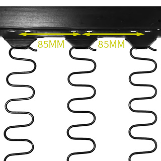 Clockwork Components In Frame Clip Strip - 85mm Spacing (code: OKE4870-085)