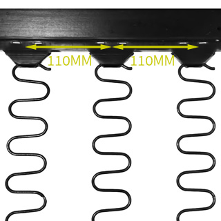 Clockwork Components Zaczepy do sprężyn w taśmie (code: OKE4870-110)