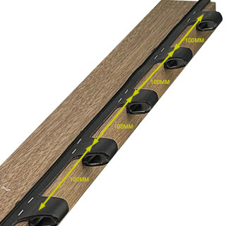 Clockwork Components In Frame Clip Strip-100mm (code: OKE4900-100)