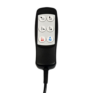 Clockwork Components 6 Button Limoss Handset (code: REC908112)