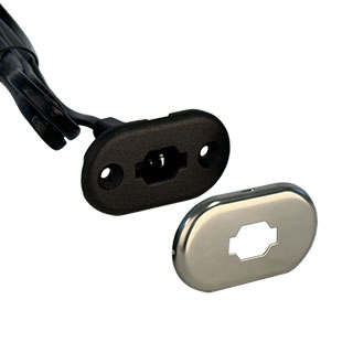 Clockwork Components External Connector Socket (code: REC908206-LP)