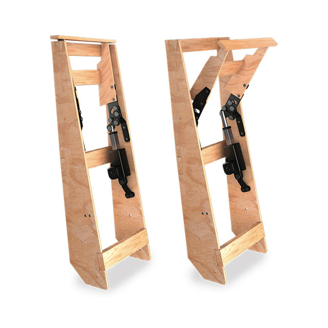 Clockwork Components Versatilt - Head Tilt only - Articulating Headrest (code: RLP100-NC)