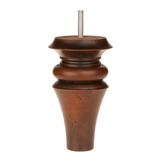 Clockwork Components Wooden Foot (code: FSC4486ATQBR)