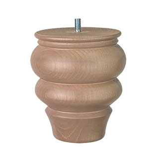 Clockwork Components Wooden Foot (code: WF6663GR-04)